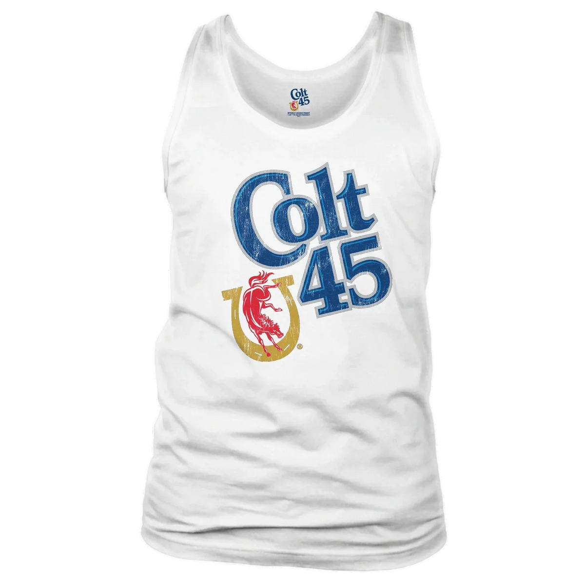 Colt 45 Distressed Logo Tank Top – CRAFTY BEER MERCH